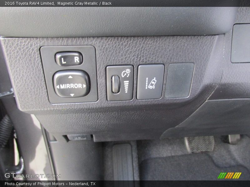 Magnetic Gray Metallic / Black 2016 Toyota RAV4 Limited