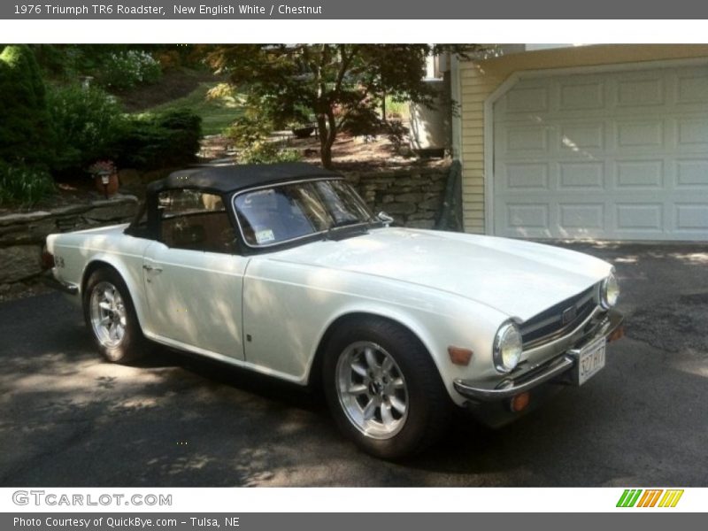Front 3/4 View of 1976 TR6 Roadster
