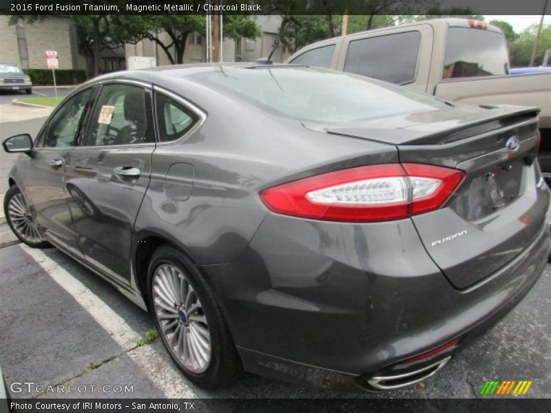 Magnetic Metallic / Charcoal Black 2016 Ford Fusion Titanium
