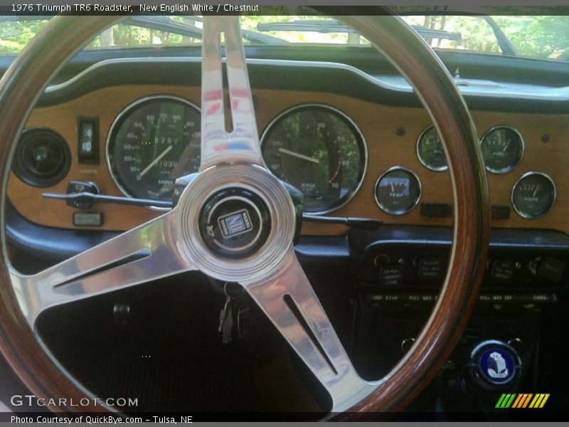  1976 TR6 Roadster Steering Wheel