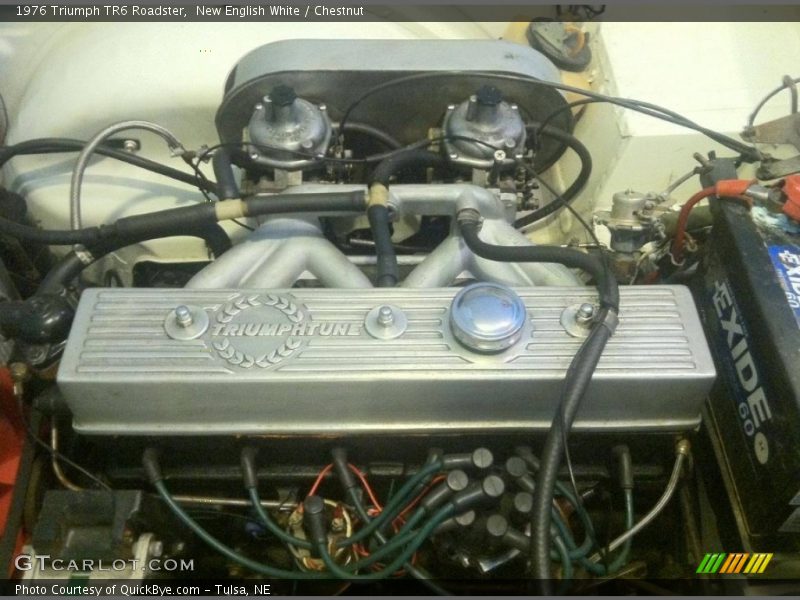  1976 TR6 Roadster Engine - 2.5 Liter OHV 12-Valve Inline 6 Cylnder