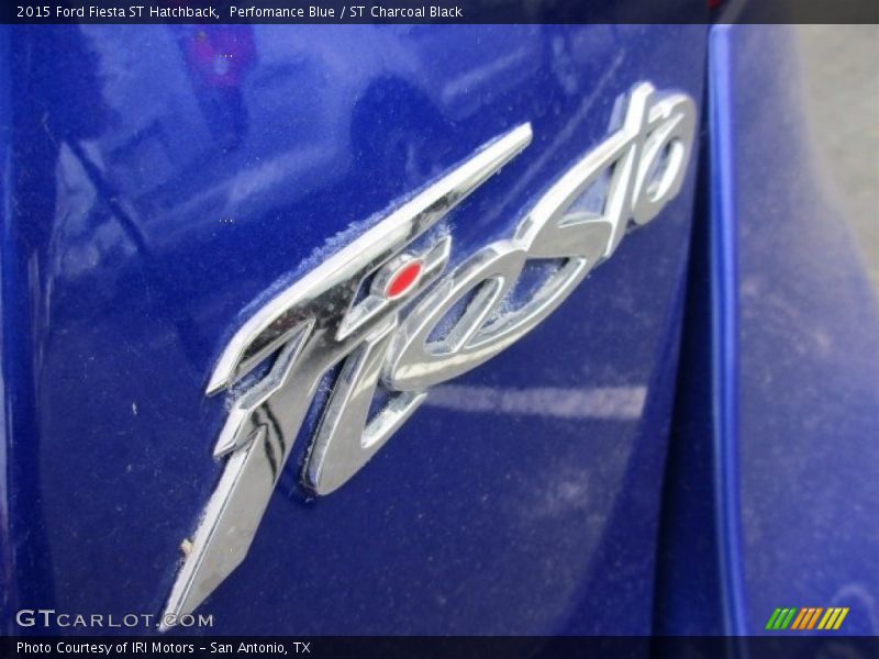 Perfomance Blue / ST Charcoal Black 2015 Ford Fiesta ST Hatchback