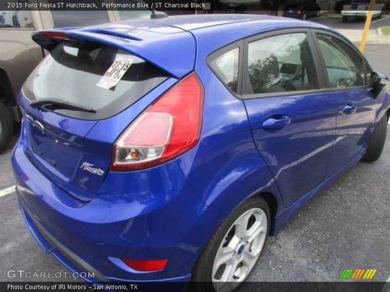 Perfomance Blue / ST Charcoal Black 2015 Ford Fiesta ST Hatchback