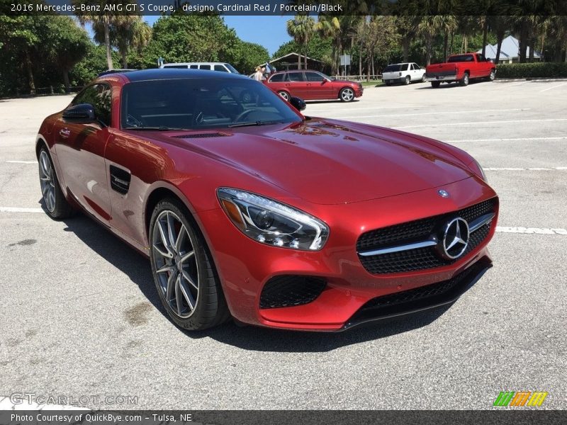 Front 3/4 View of 2016 AMG GT S Coupe