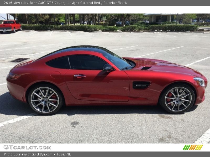  2016 AMG GT S Coupe designo Cardinal Red
