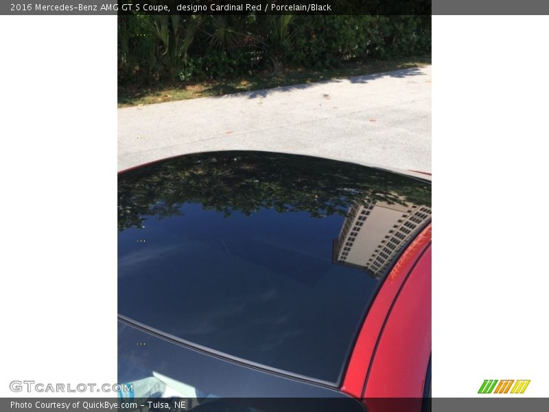 designo Cardinal Red / Porcelain/Black 2016 Mercedes-Benz AMG GT S Coupe