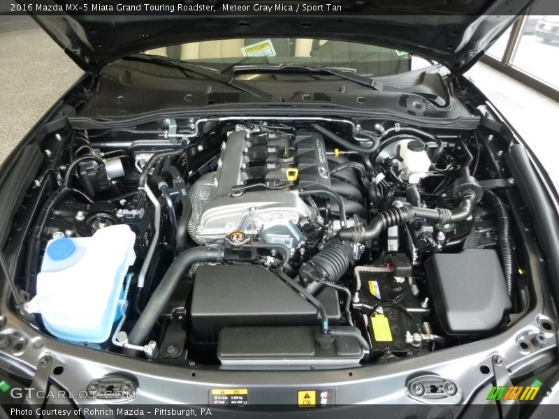  2016 MX-5 Miata Grand Touring Roadster Engine - 2.0 Liter DOHC 16-Valve VVT SKYACTIV-G 4 Cylinder