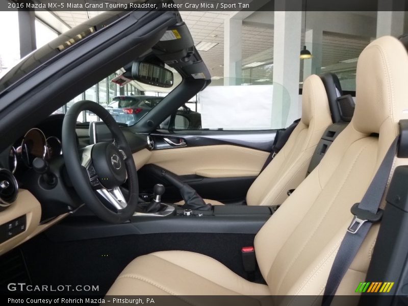 Front Seat of 2016 MX-5 Miata Grand Touring Roadster
