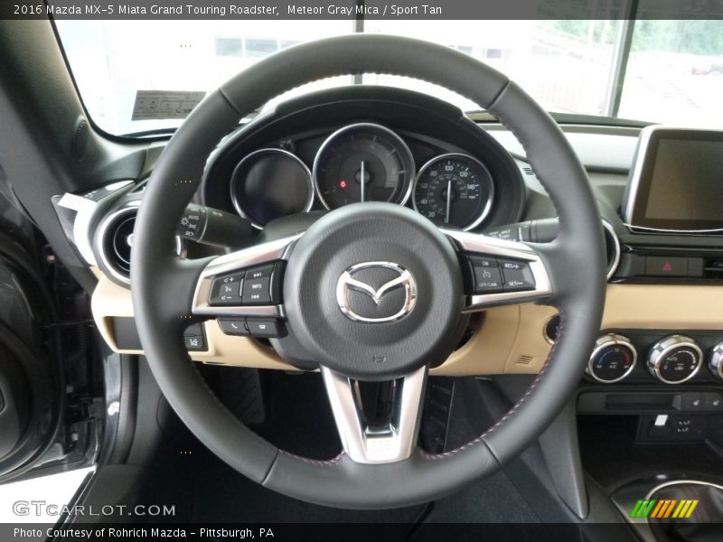  2016 MX-5 Miata Grand Touring Roadster Steering Wheel