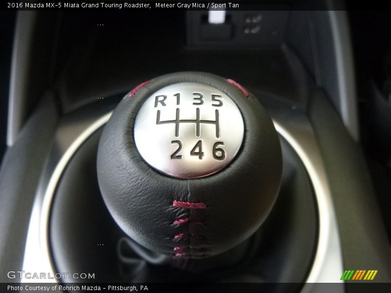  2016 MX-5 Miata Grand Touring Roadster 6 Speed Manual Shifter