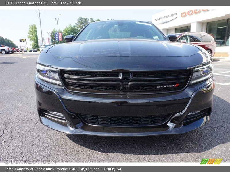 Pitch Black / Black 2016 Dodge Charger R/T