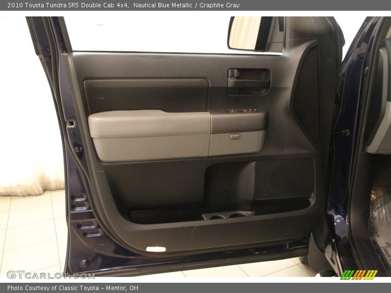 Nautical Blue Metallic / Graphite Gray 2010 Toyota Tundra SR5 Double Cab 4x4