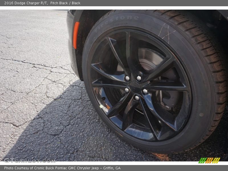 Pitch Black / Black 2016 Dodge Charger R/T