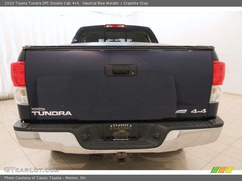 Nautical Blue Metallic / Graphite Gray 2010 Toyota Tundra SR5 Double Cab 4x4