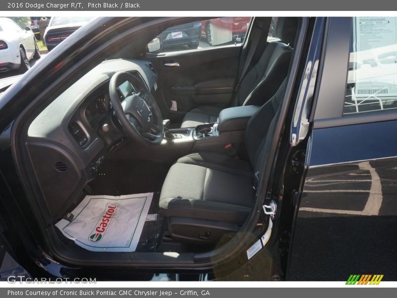 Pitch Black / Black 2016 Dodge Charger R/T