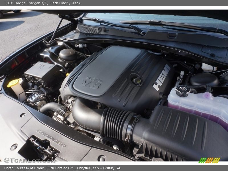 Pitch Black / Black 2016 Dodge Charger R/T