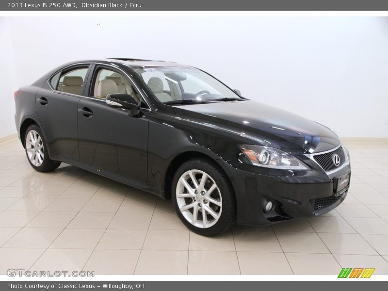 Obsidian Black / Ecru 2013 Lexus IS 250 AWD