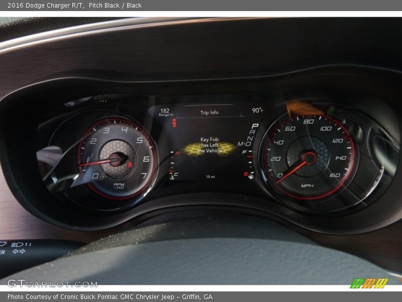 Pitch Black / Black 2016 Dodge Charger R/T