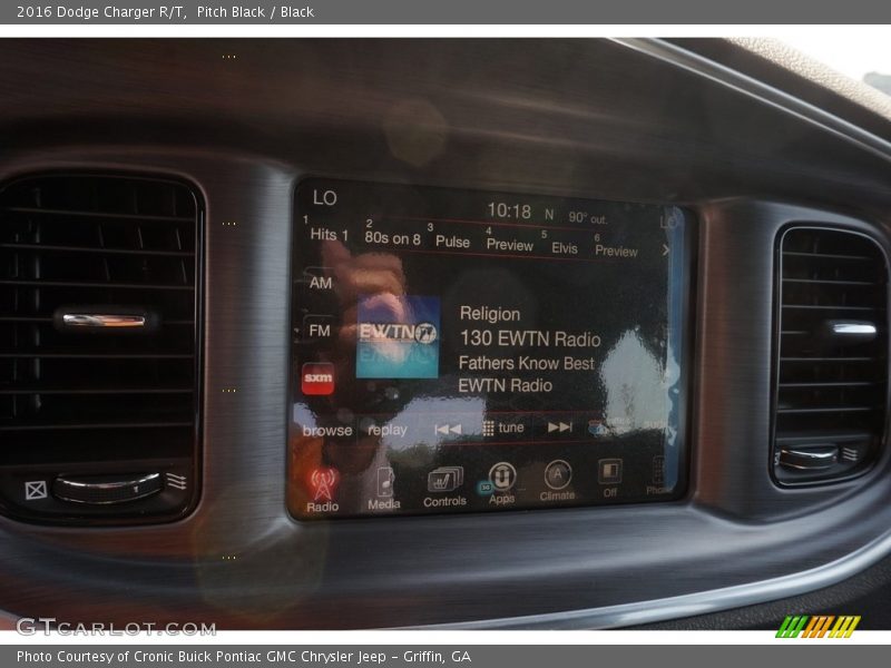 Pitch Black / Black 2016 Dodge Charger R/T