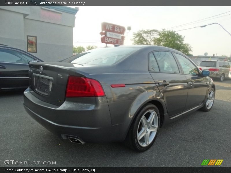 Anthracite Metallic / Ebony 2006 Acura TL 3.2