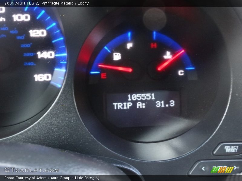 Anthracite Metallic / Ebony 2006 Acura TL 3.2
