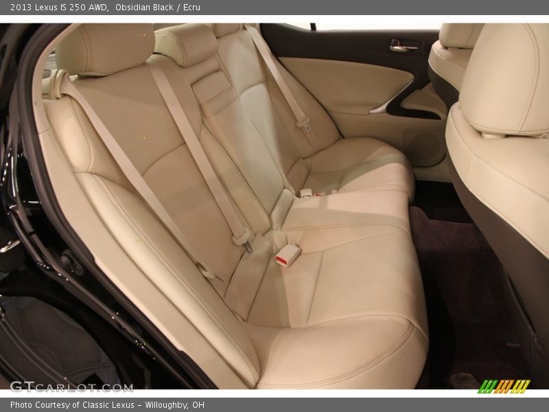Obsidian Black / Ecru 2013 Lexus IS 250 AWD