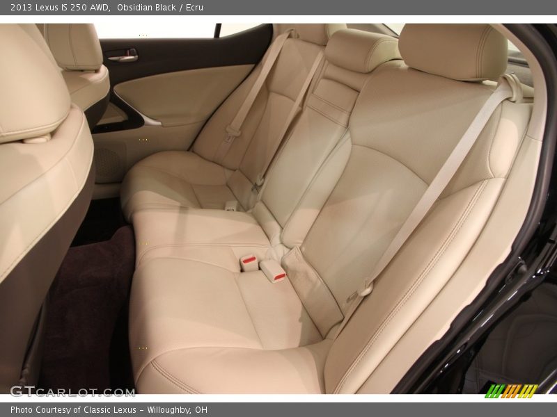 Obsidian Black / Ecru 2013 Lexus IS 250 AWD