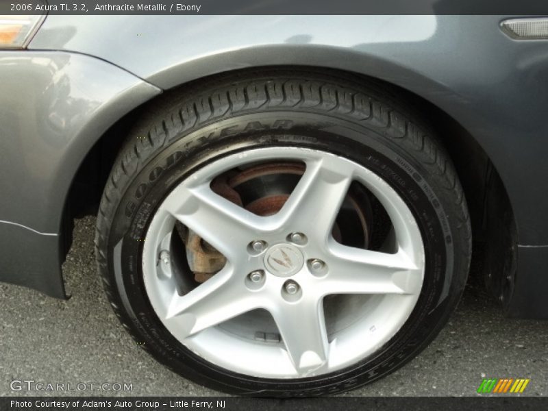 Anthracite Metallic / Ebony 2006 Acura TL 3.2