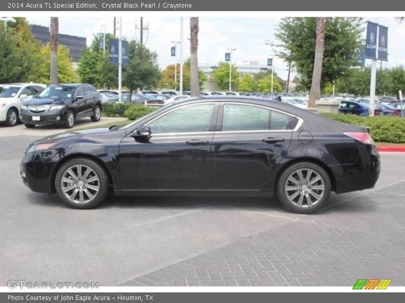 Crystal Black Pearl / Graystone 2014 Acura TL Special Edition