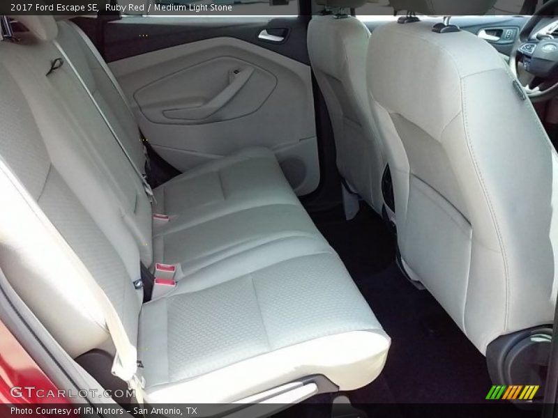 Ruby Red / Medium Light Stone 2017 Ford Escape SE