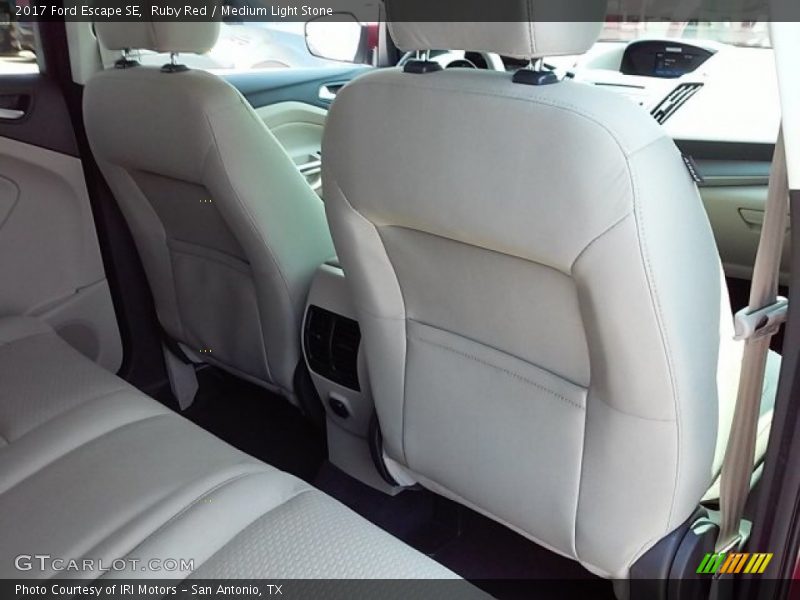 Ruby Red / Medium Light Stone 2017 Ford Escape SE