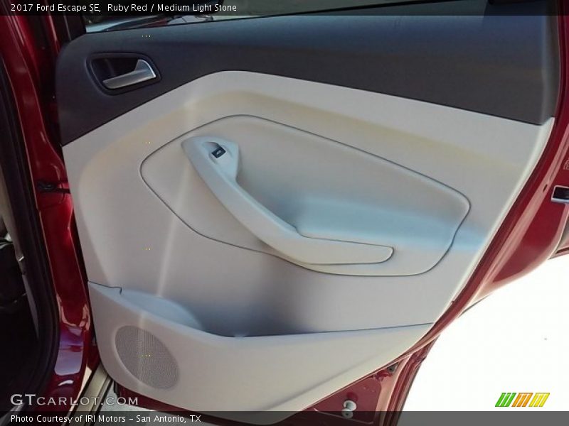 Ruby Red / Medium Light Stone 2017 Ford Escape SE