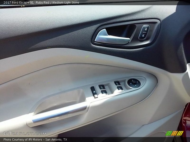 Ruby Red / Medium Light Stone 2017 Ford Escape SE