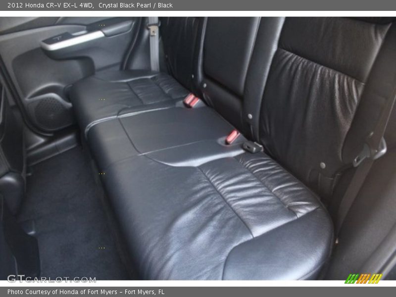 Crystal Black Pearl / Black 2012 Honda CR-V EX-L 4WD
