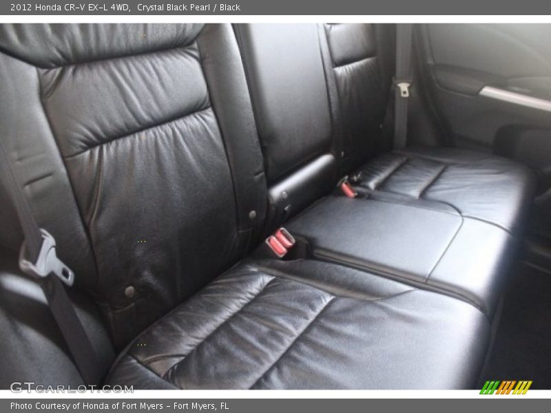 Crystal Black Pearl / Black 2012 Honda CR-V EX-L 4WD