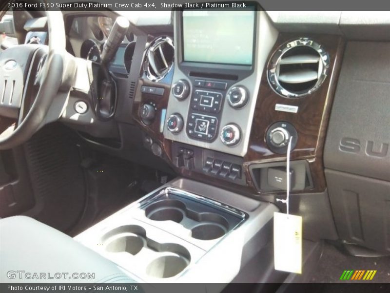Shadow Black / Platinum Black 2016 Ford F350 Super Duty Platinum Crew Cab 4x4