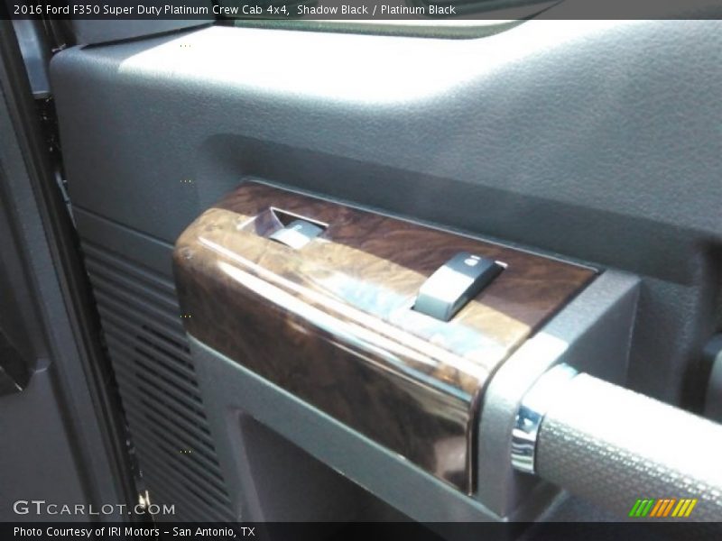 Shadow Black / Platinum Black 2016 Ford F350 Super Duty Platinum Crew Cab 4x4