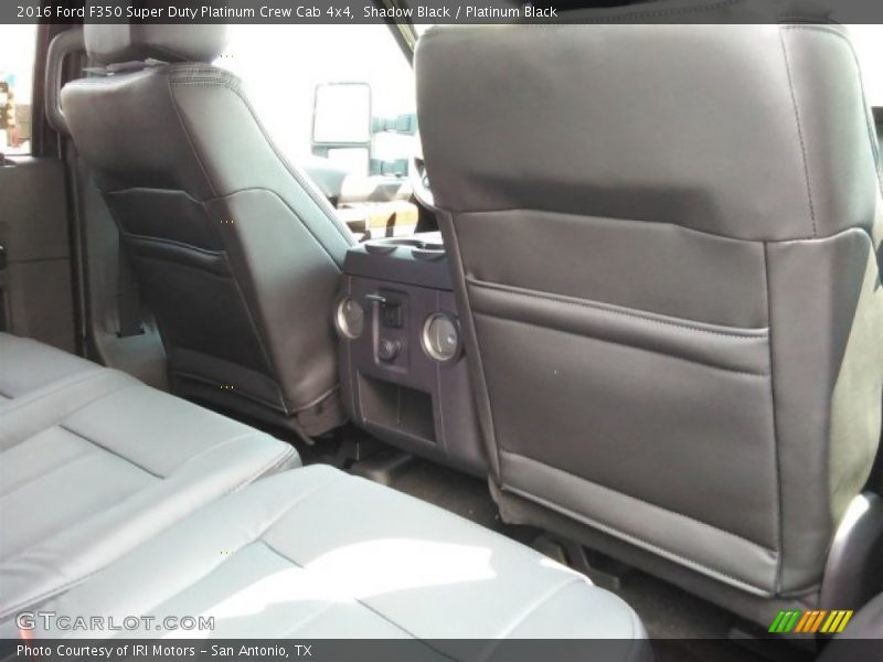 Shadow Black / Platinum Black 2016 Ford F350 Super Duty Platinum Crew Cab 4x4