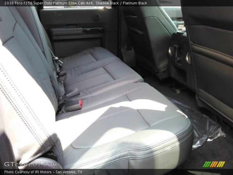 Shadow Black / Platinum Black 2016 Ford F350 Super Duty Platinum Crew Cab 4x4