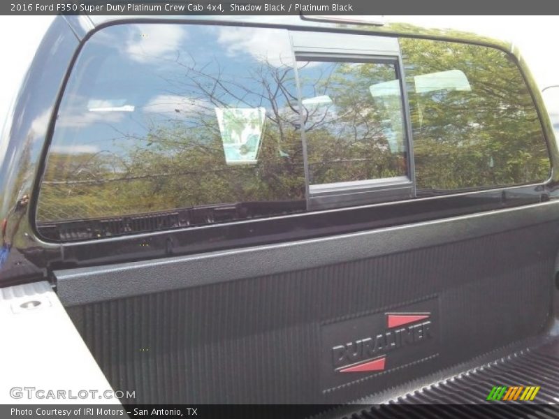 Shadow Black / Platinum Black 2016 Ford F350 Super Duty Platinum Crew Cab 4x4