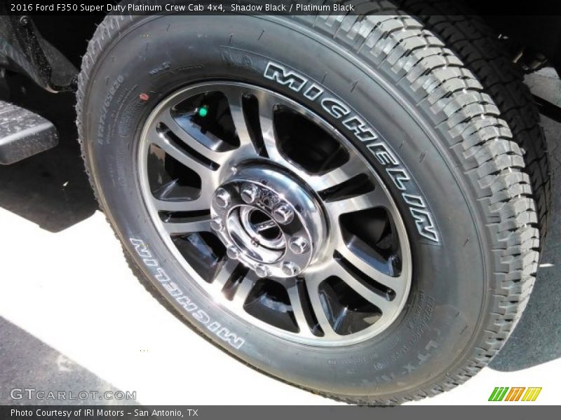 Shadow Black / Platinum Black 2016 Ford F350 Super Duty Platinum Crew Cab 4x4