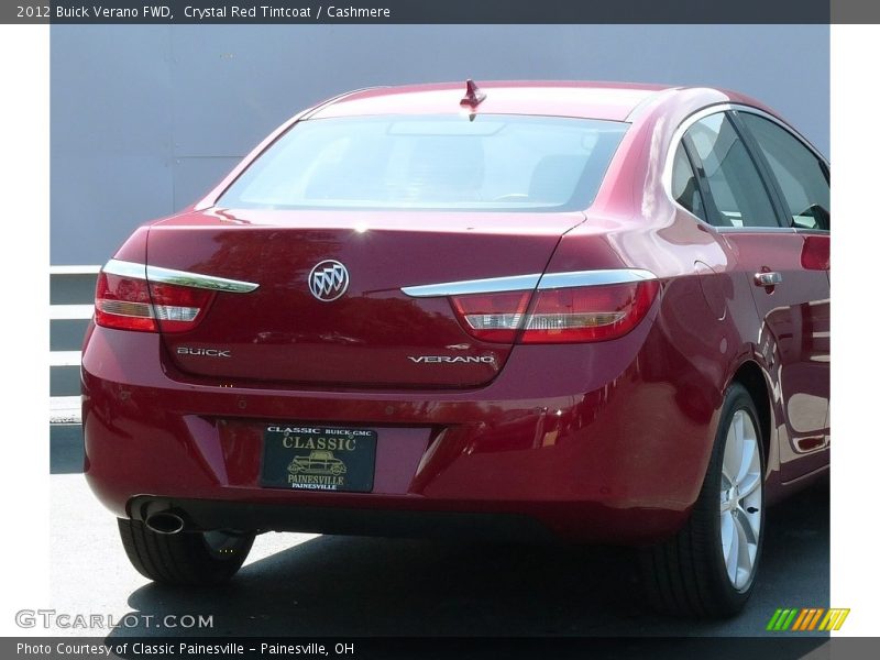 Crystal Red Tintcoat / Cashmere 2012 Buick Verano FWD