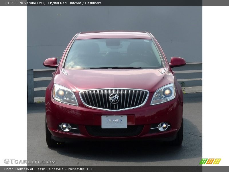 Crystal Red Tintcoat / Cashmere 2012 Buick Verano FWD
