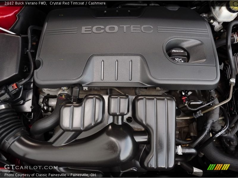 Crystal Red Tintcoat / Cashmere 2012 Buick Verano FWD