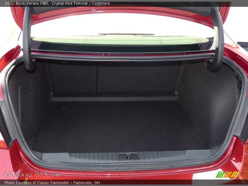 Crystal Red Tintcoat / Cashmere 2012 Buick Verano FWD