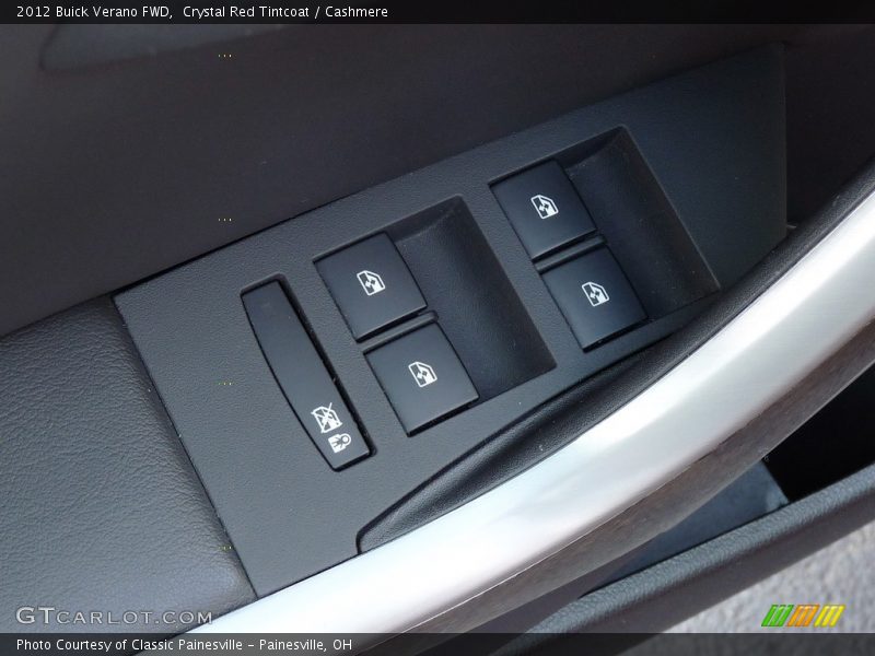 Crystal Red Tintcoat / Cashmere 2012 Buick Verano FWD
