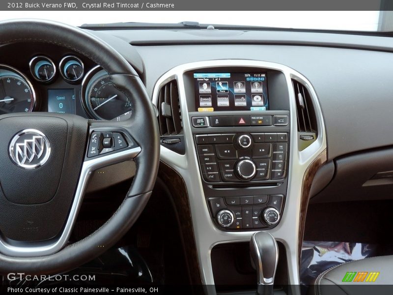 Crystal Red Tintcoat / Cashmere 2012 Buick Verano FWD