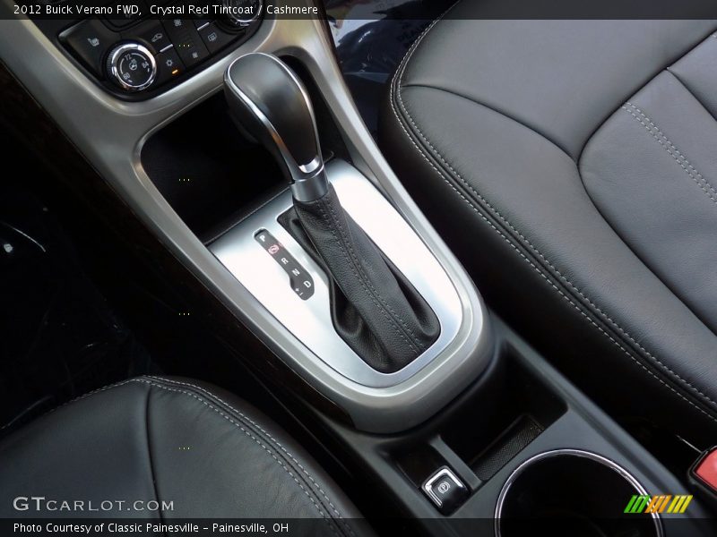 Crystal Red Tintcoat / Cashmere 2012 Buick Verano FWD