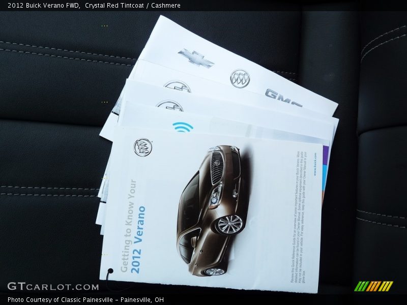 Crystal Red Tintcoat / Cashmere 2012 Buick Verano FWD