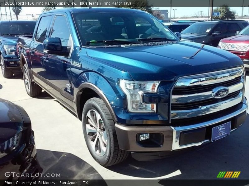 Blue Jeans / King Ranch Java 2016 Ford F150 King Ranch SuperCrew